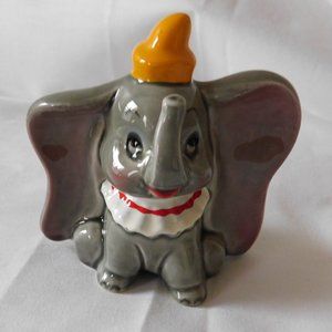 Vintage Ceramic Figurine Walt Disney Productions Dumbo Elephant MIJ Japan